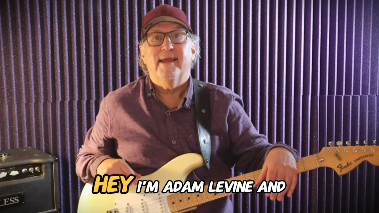 Adam Loves Guitar — Home Page Video