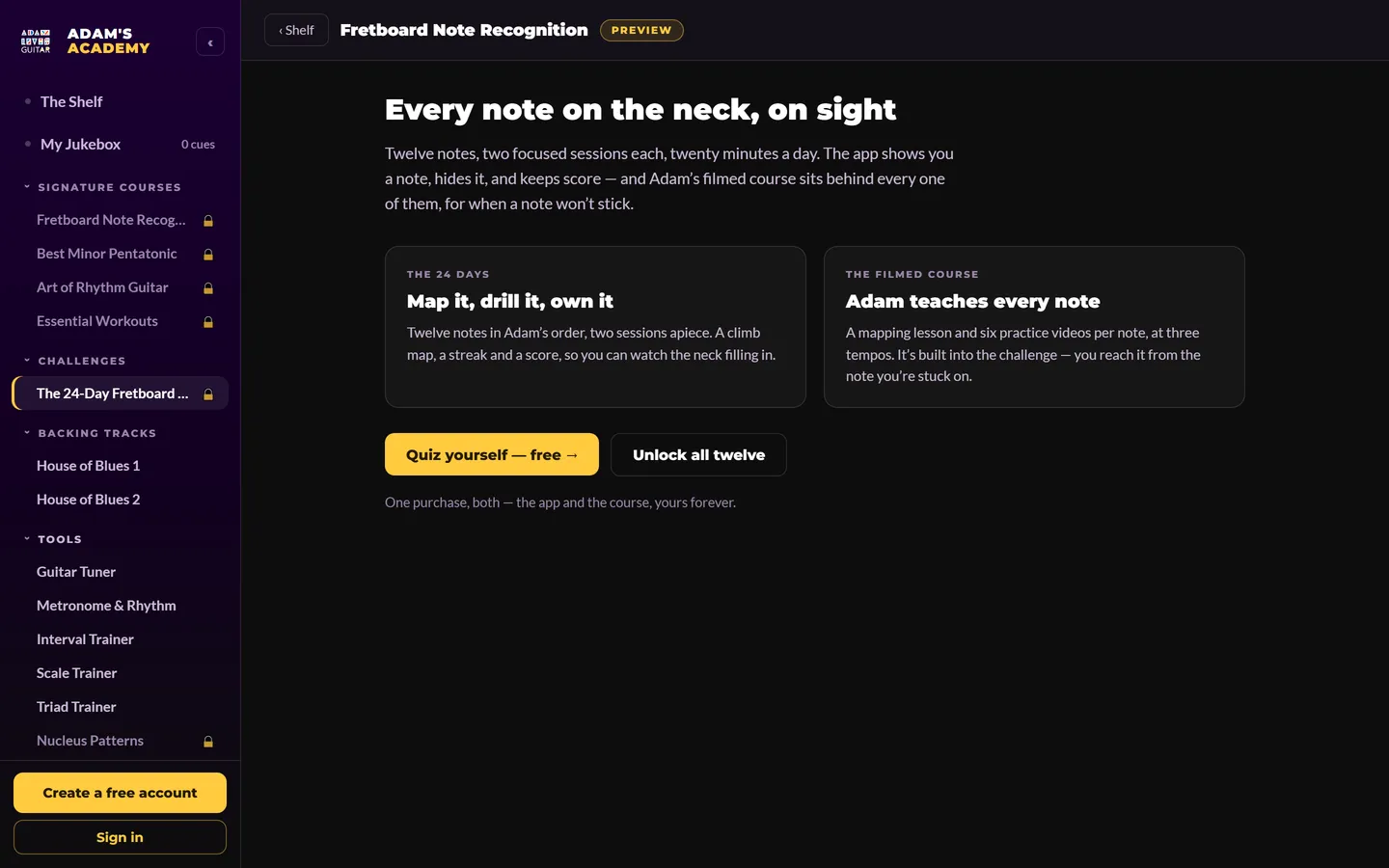 The Fretboard Hub